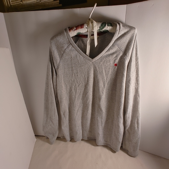 Lucky Brand V Neck Ladies Sweater Size M Soft Blended Material - Picture 1 of 10